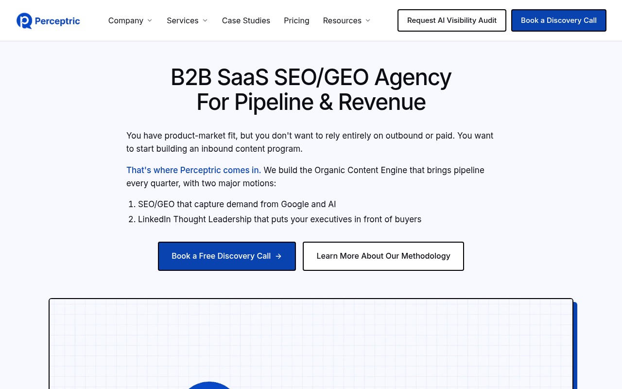 Perceptric homepage