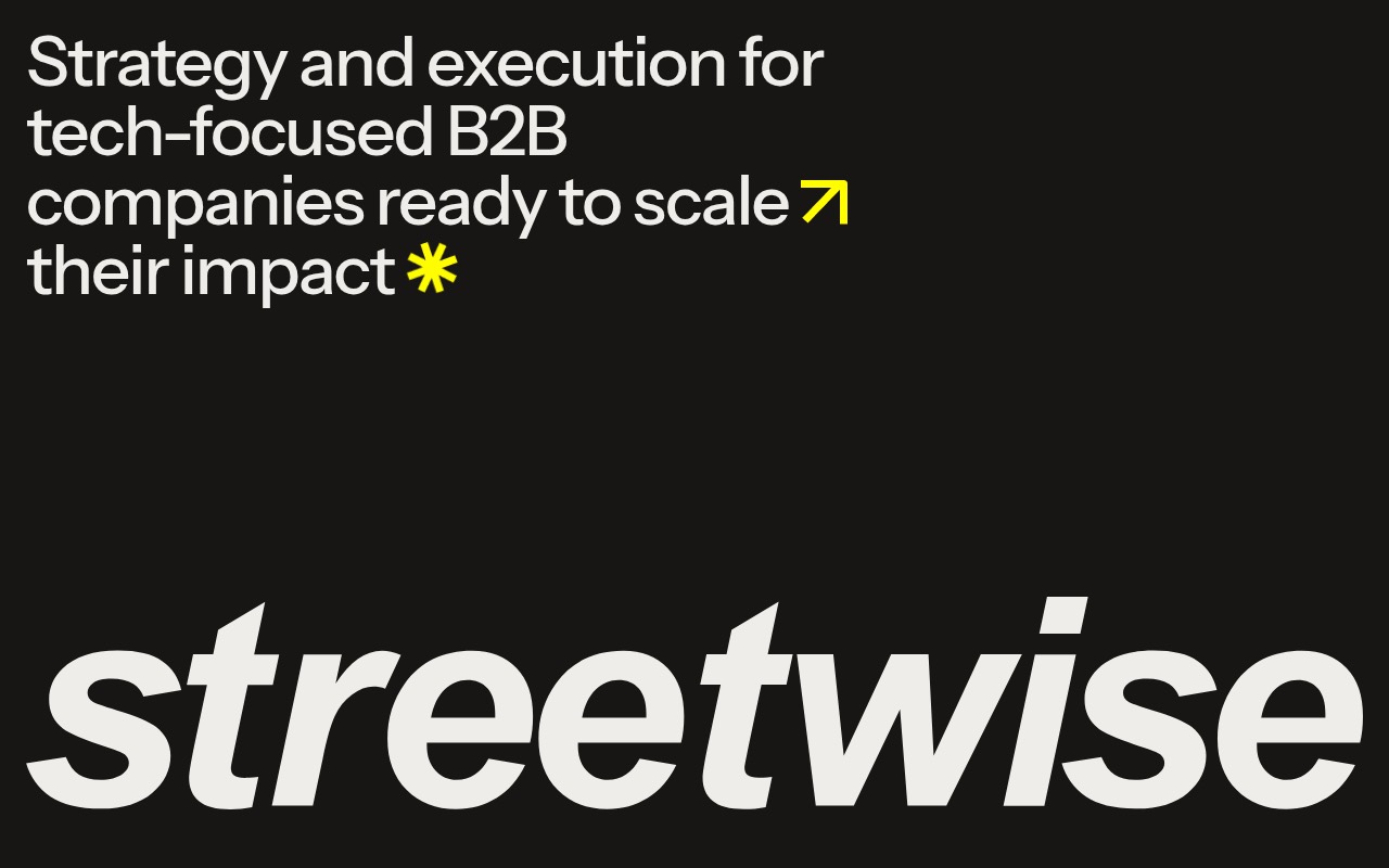 Streetwise Consulting homepage