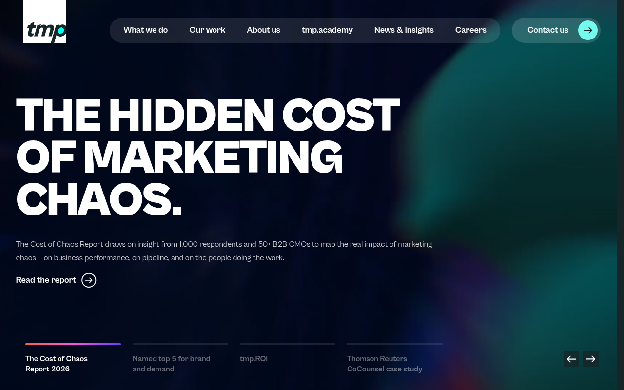 The Marketing Practice homepage