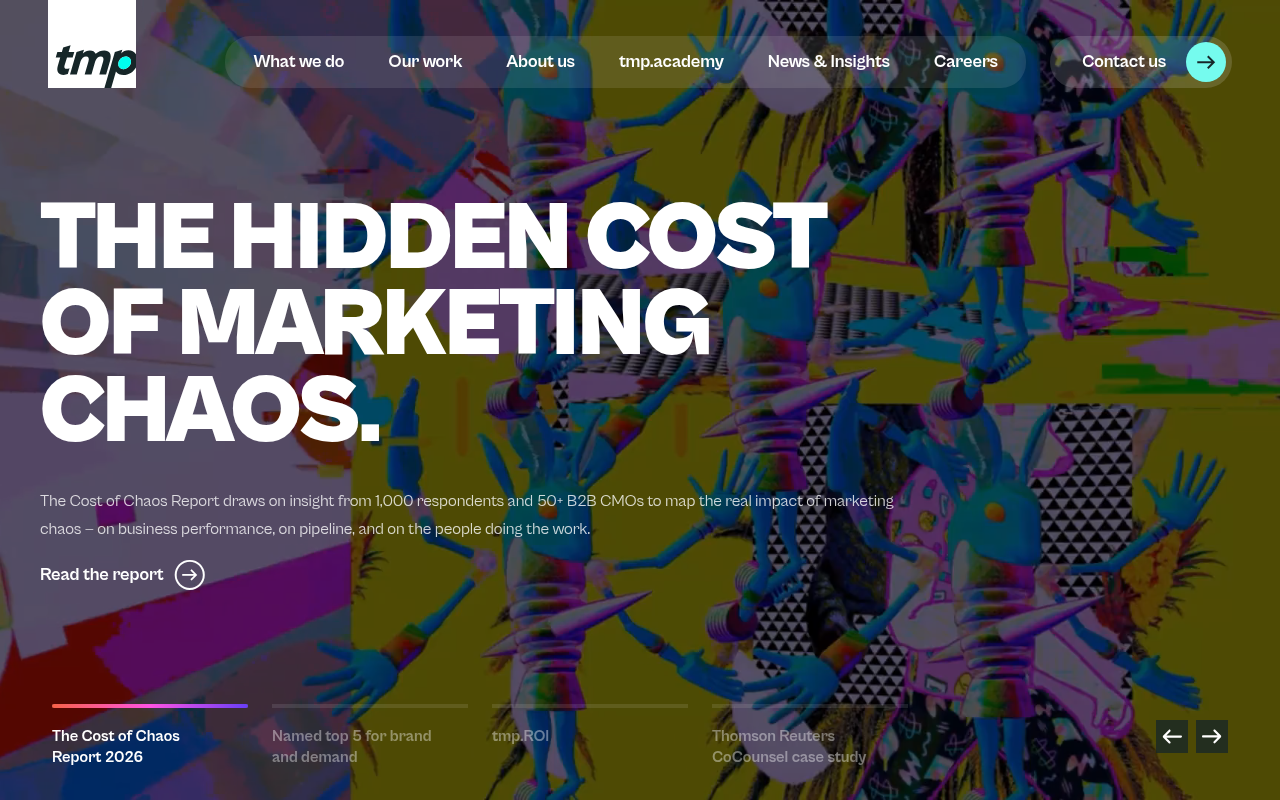 The Marketing Practice homepage