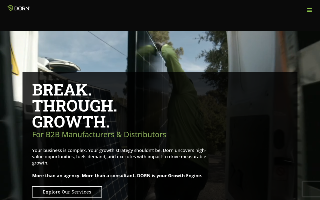 DORN Group homepage
