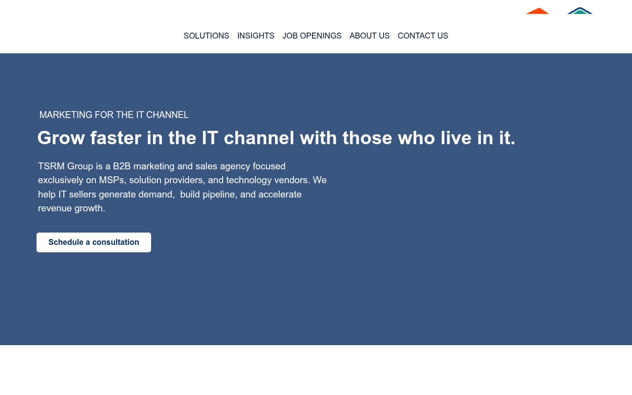 TSRM Group homepage