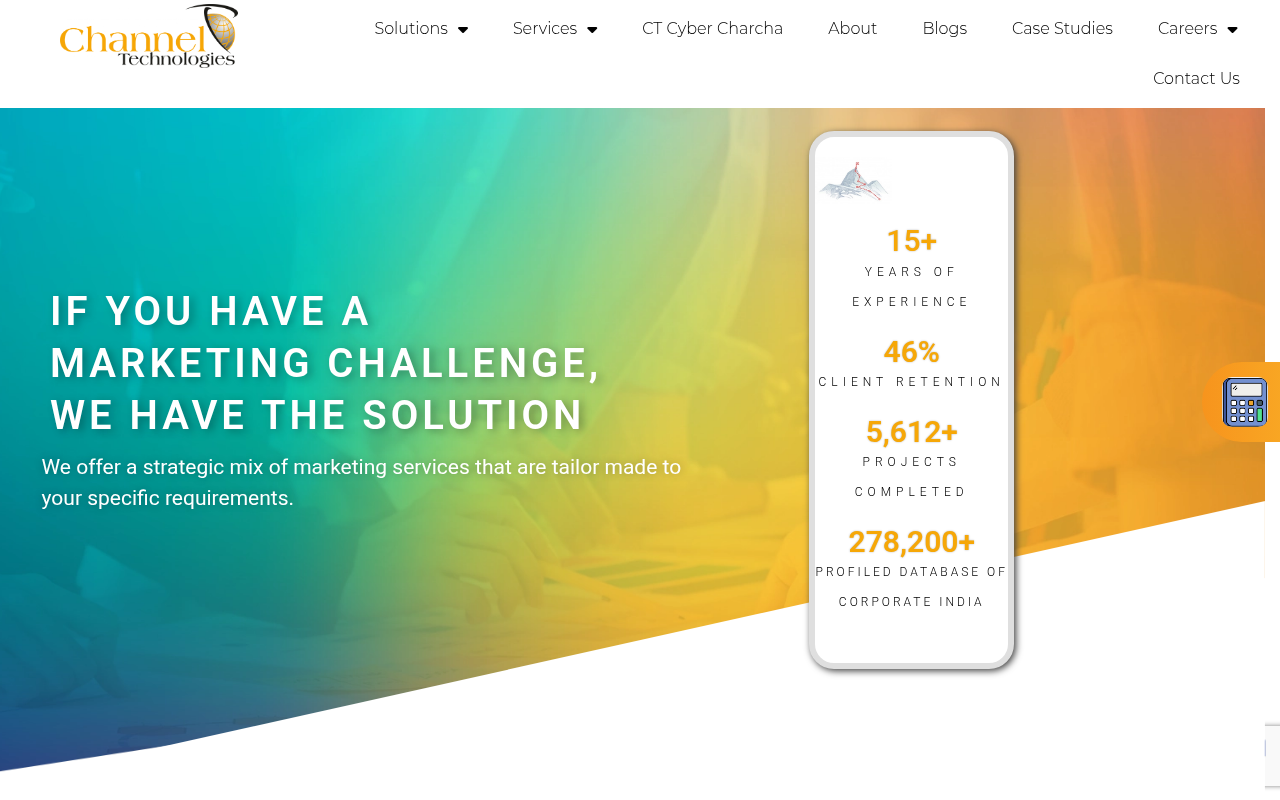 Channel Technologies homepage