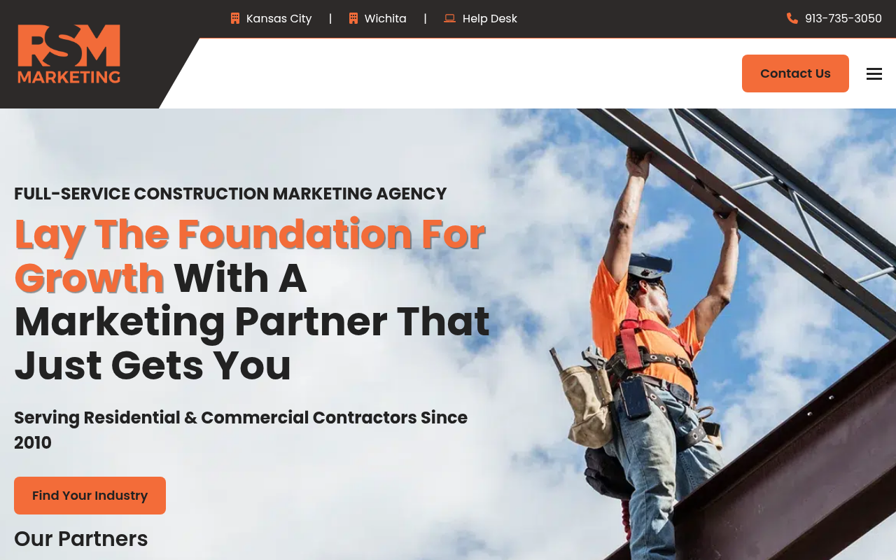 RSM Marketing homepage