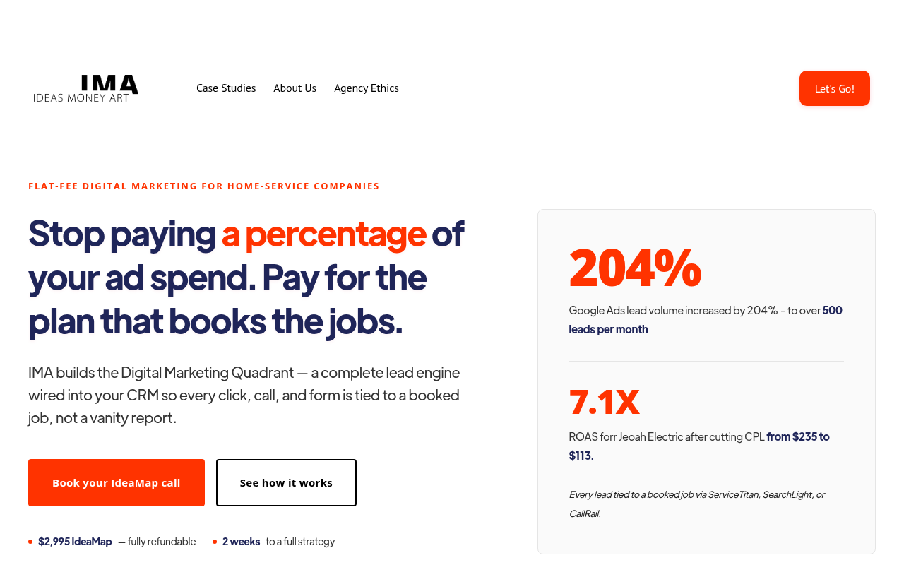Ideas Money Art homepage