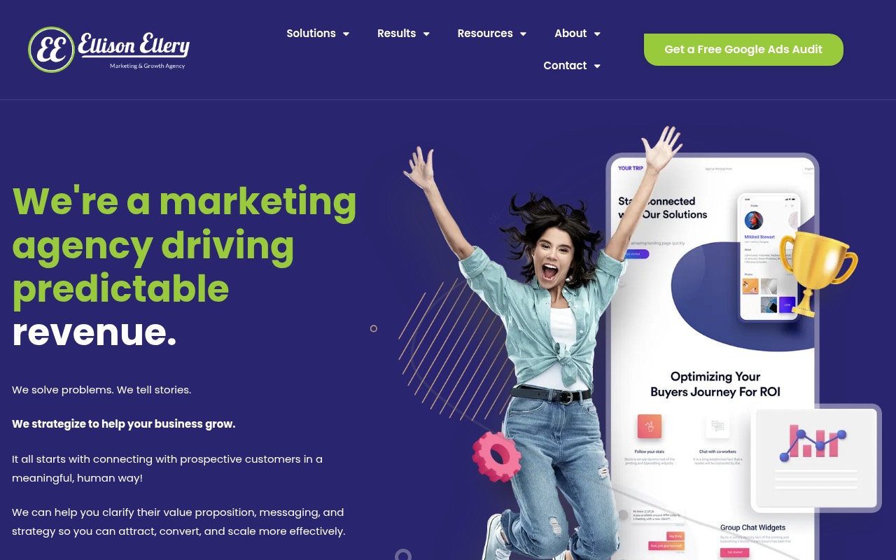 Ellison Ellery homepage