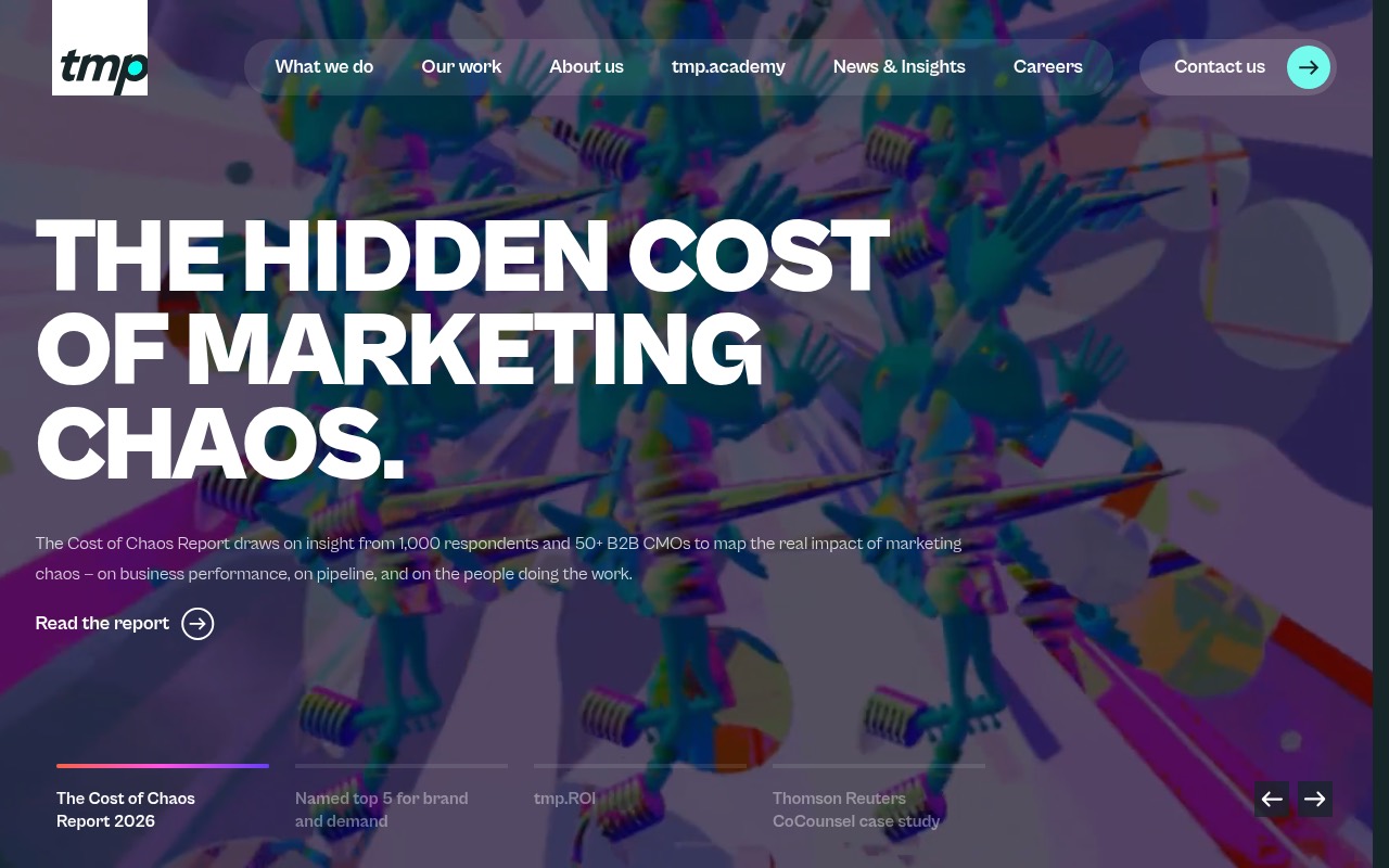 tmp (The Marketing Practice) homepage