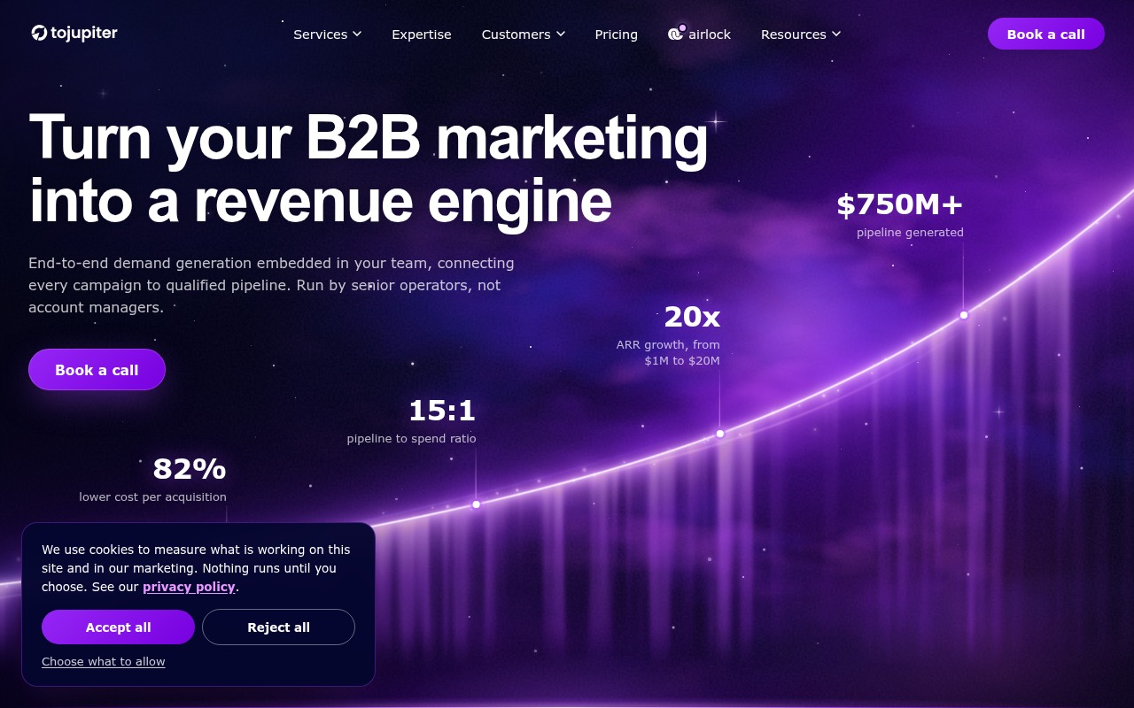ToJupiter homepage