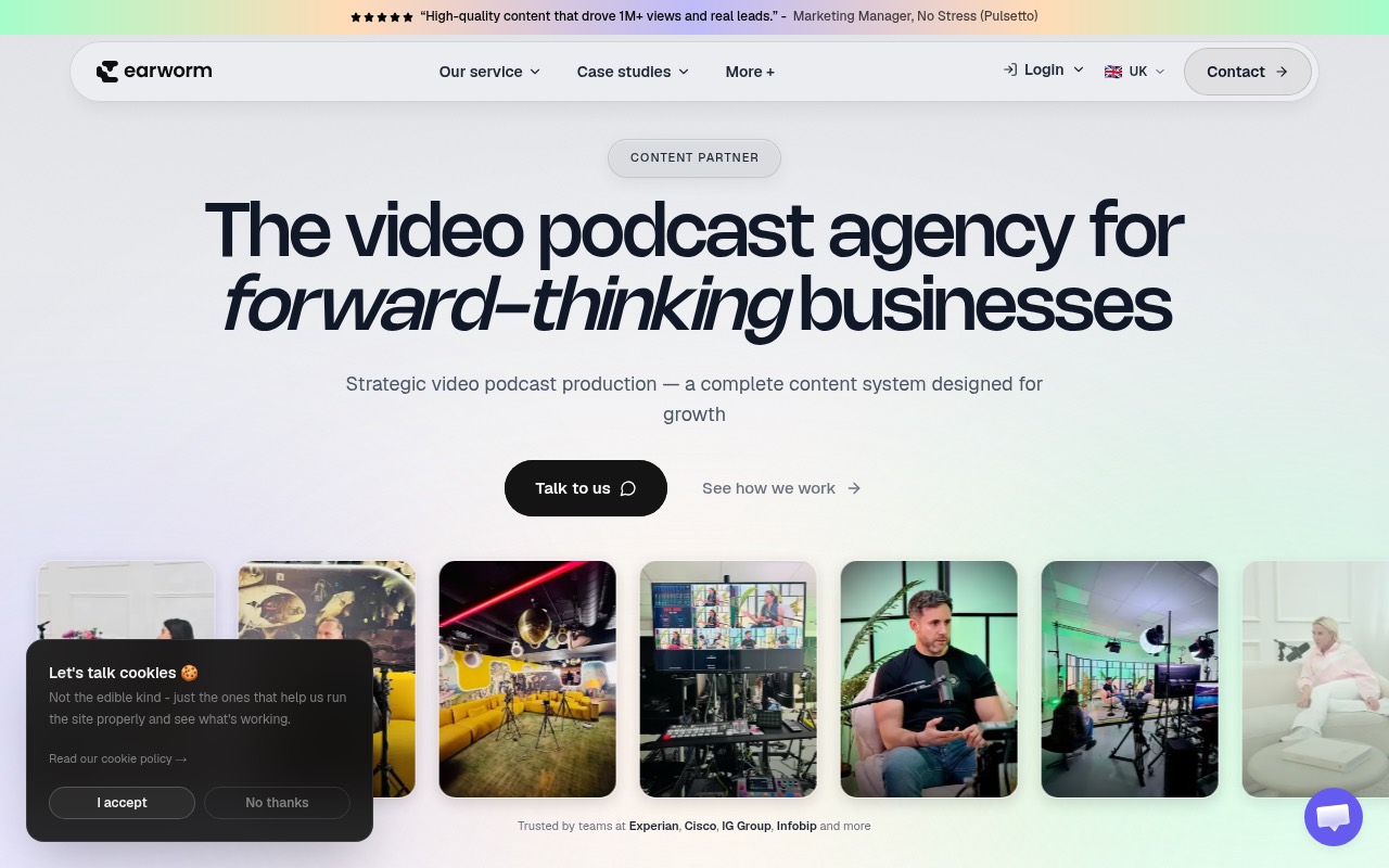 Earworm homepage