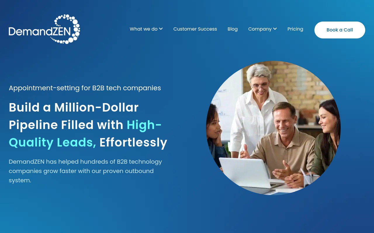 DemandZEN homepage