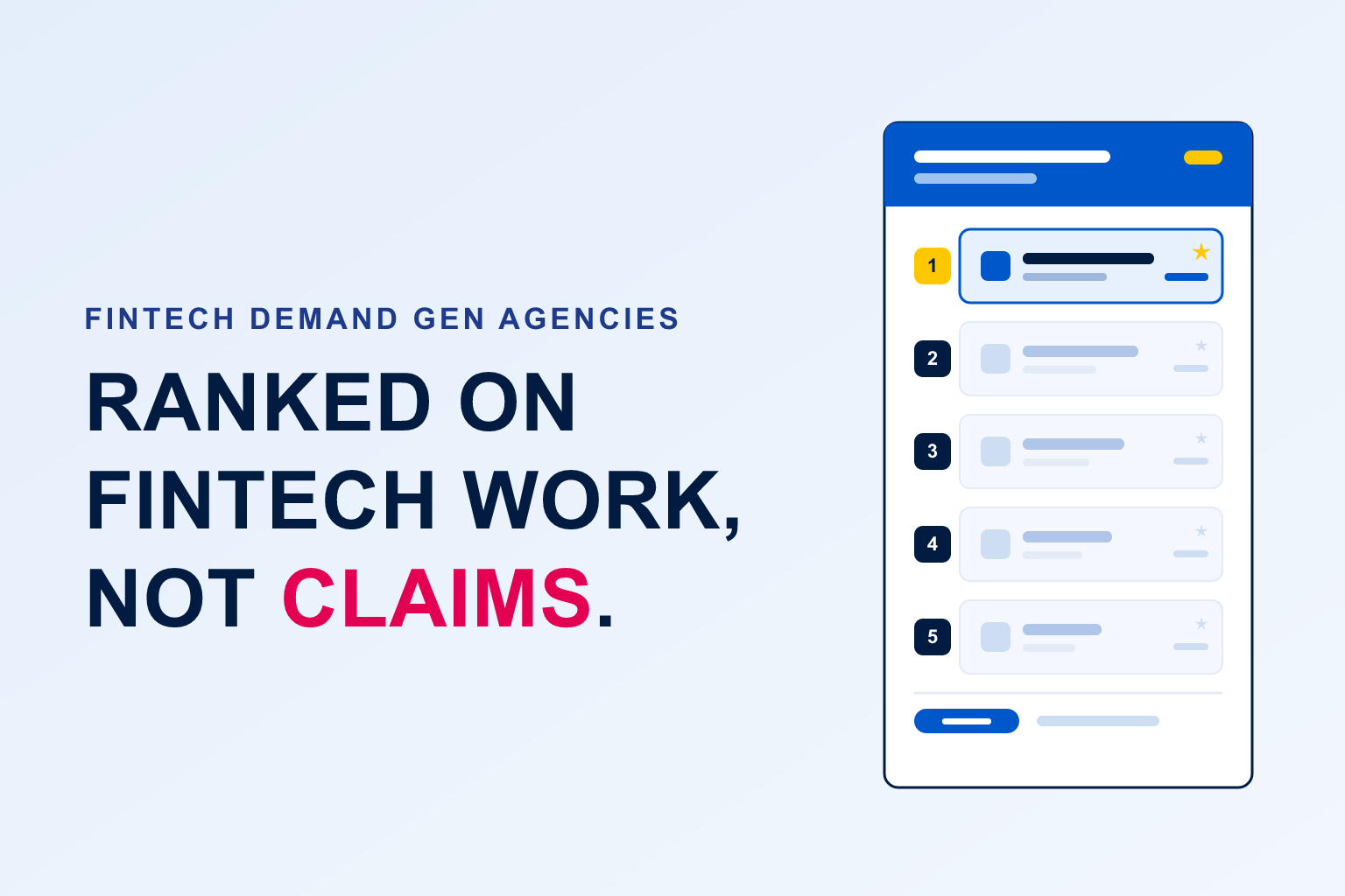 The best demand generation agencies for FinTech companies in 2026