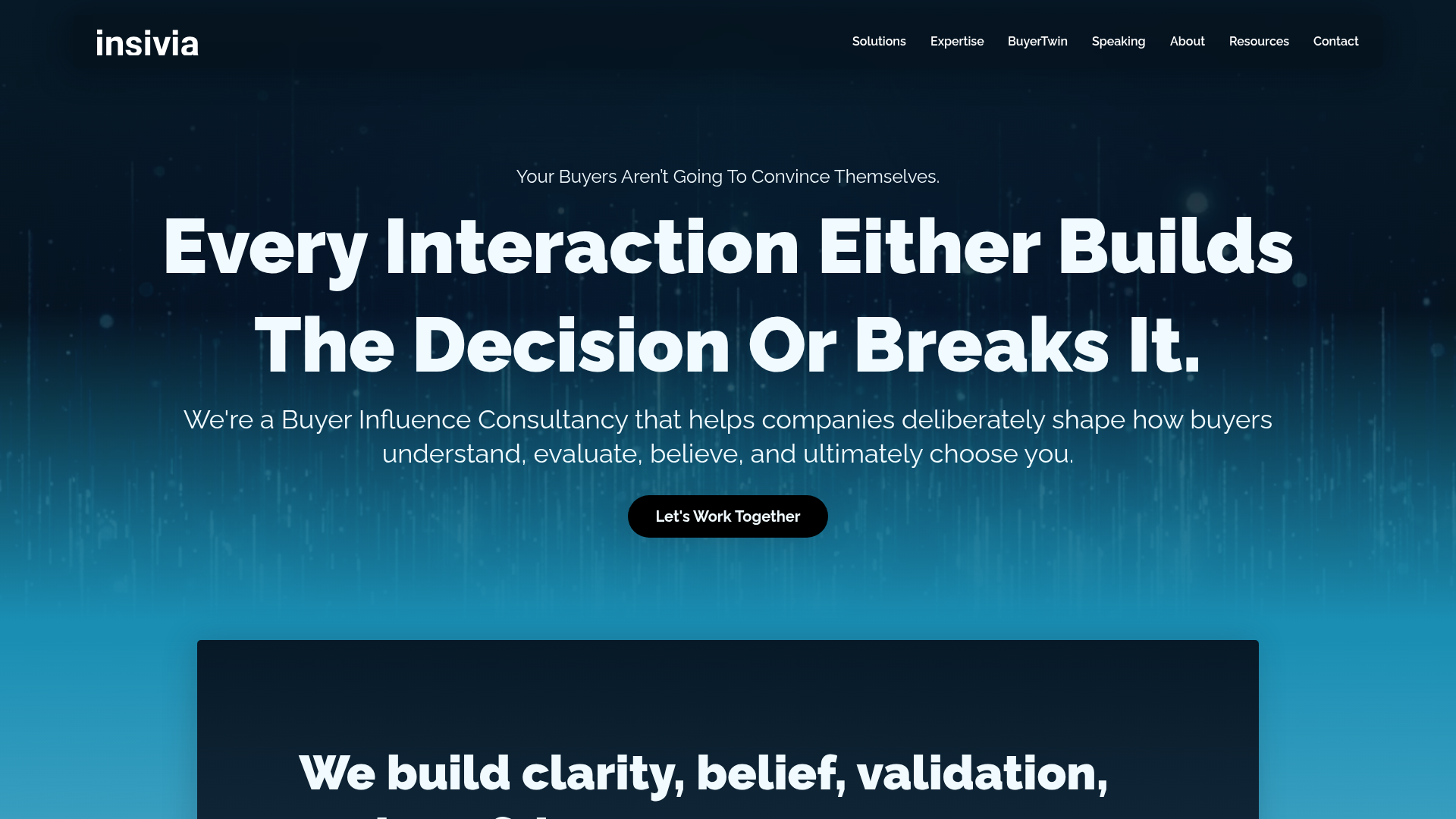 Insivia homepage