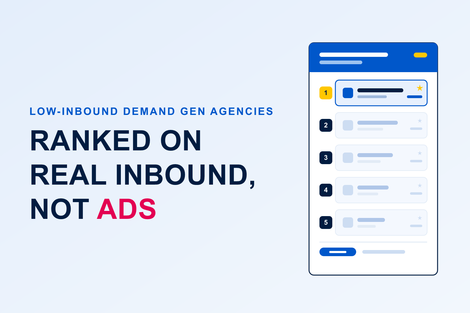 The best demand generation agencies for companies not generating enough inbound in 2026