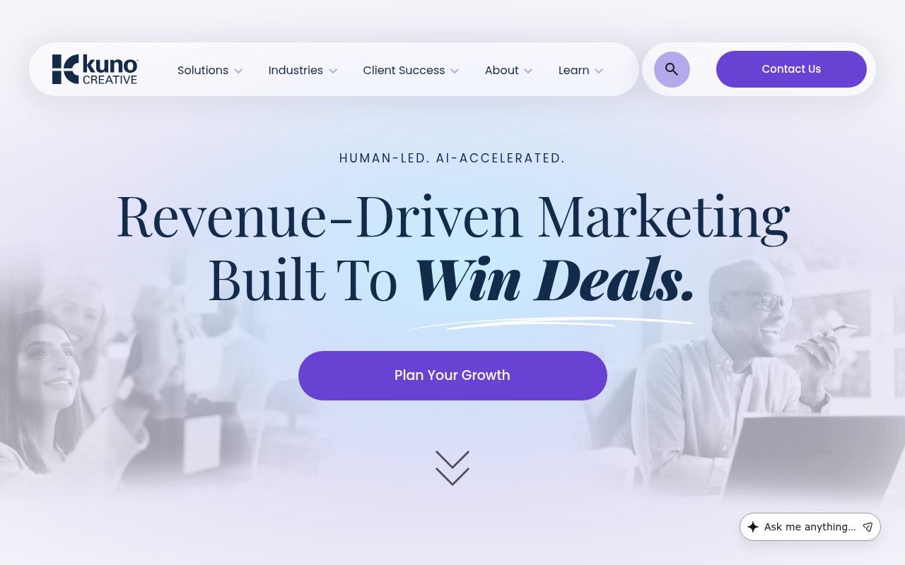Kuno Creative homepage