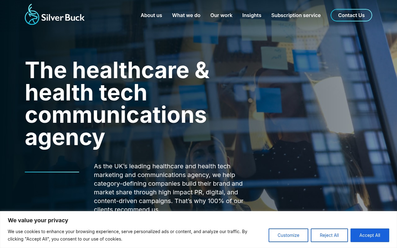 Silver Buck homepage