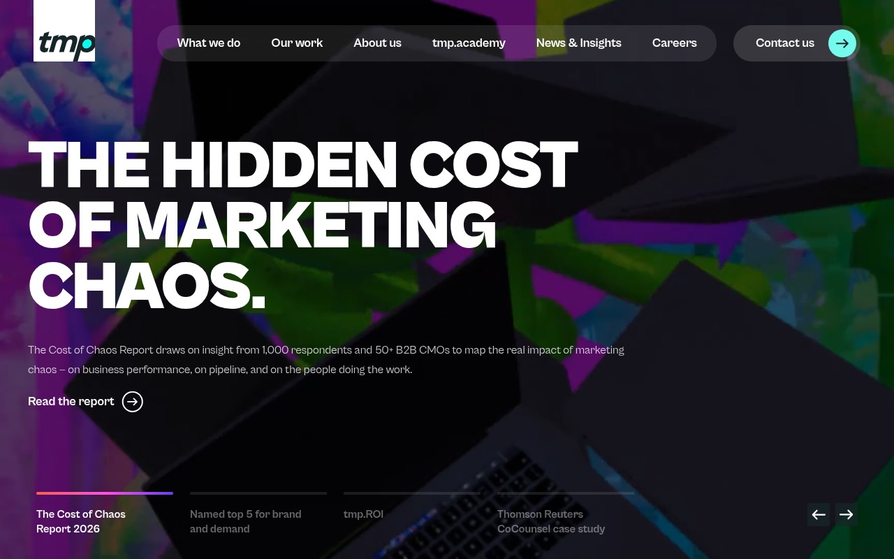The Marketing Practice homepage