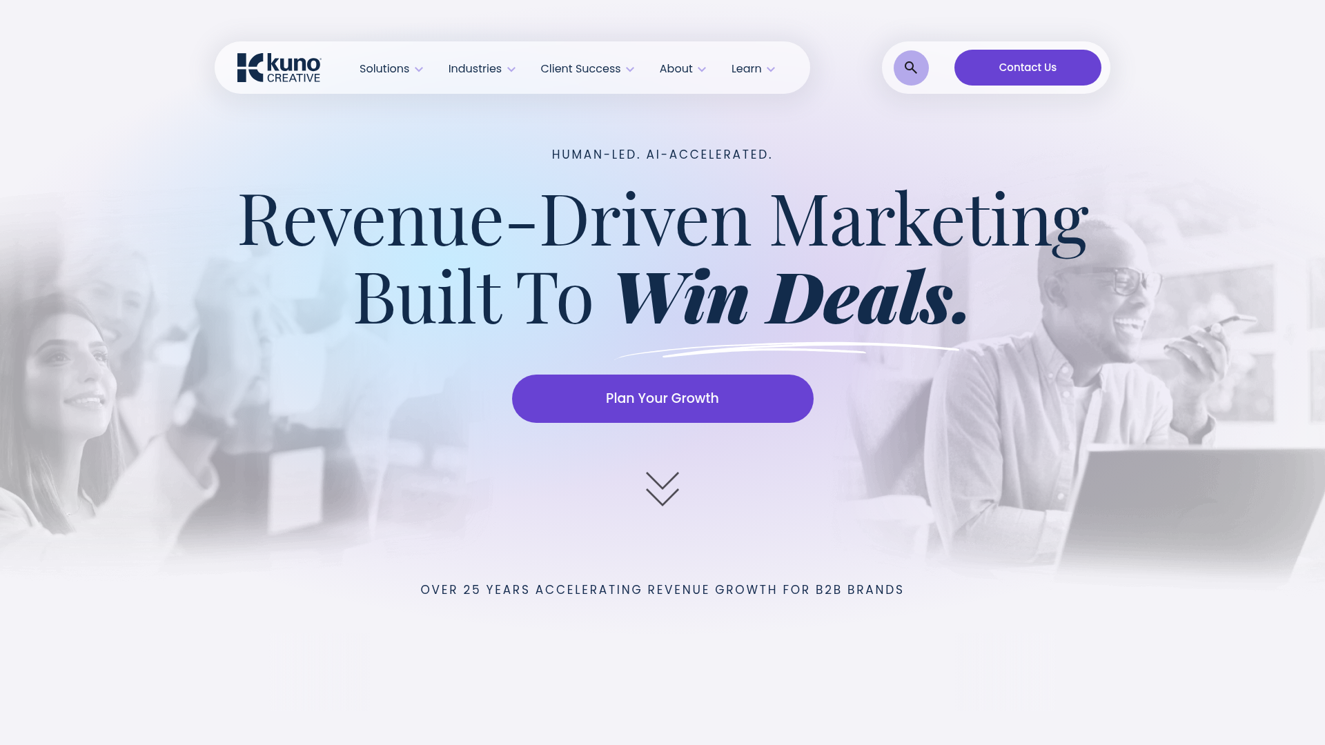 Kuno Creative homepage