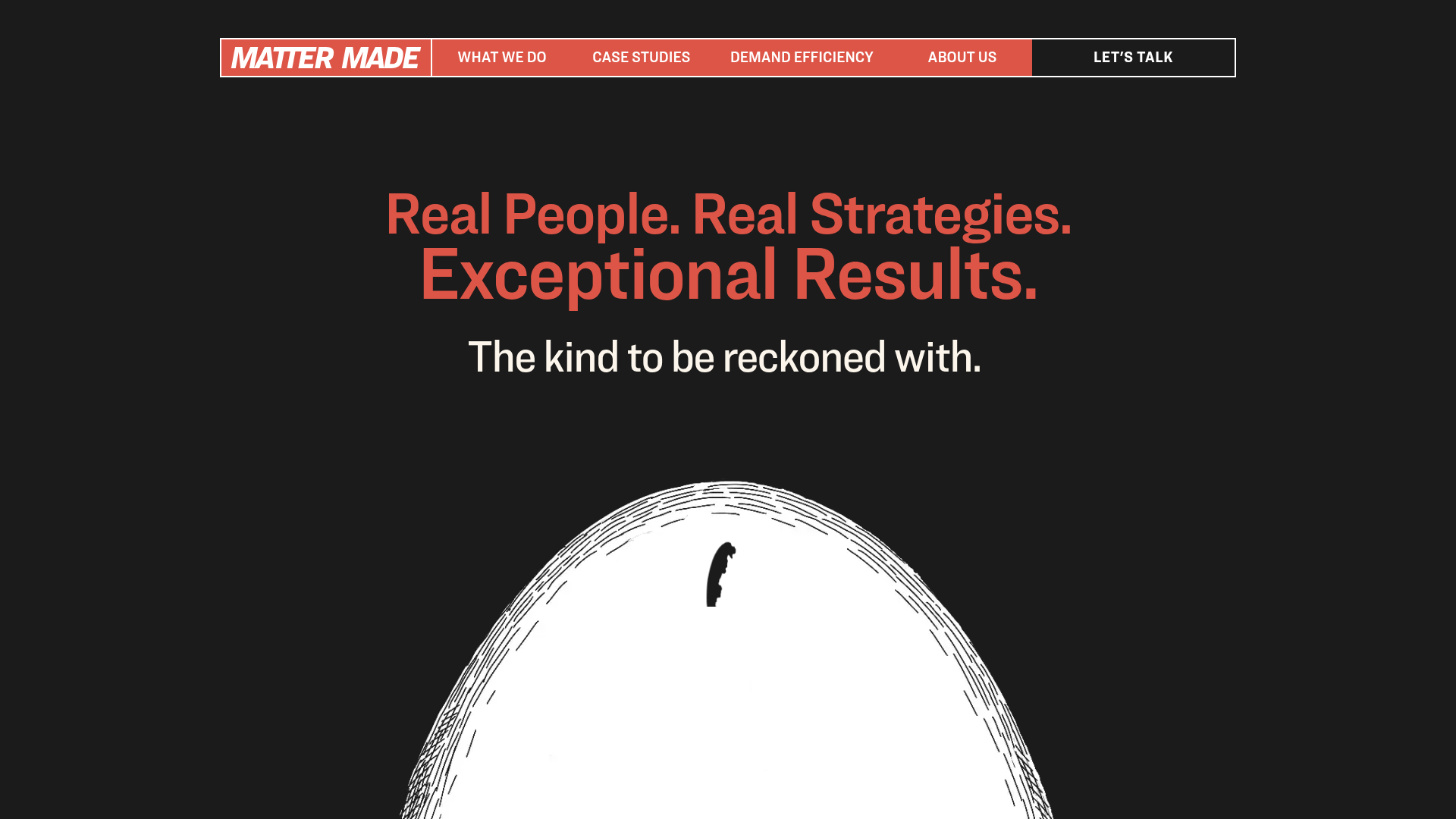 Matter Made homepage
