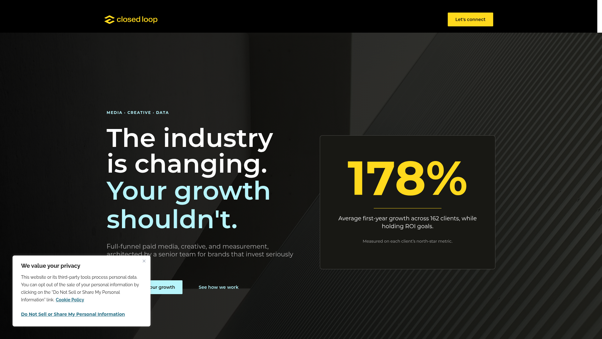 Closed Loop homepage