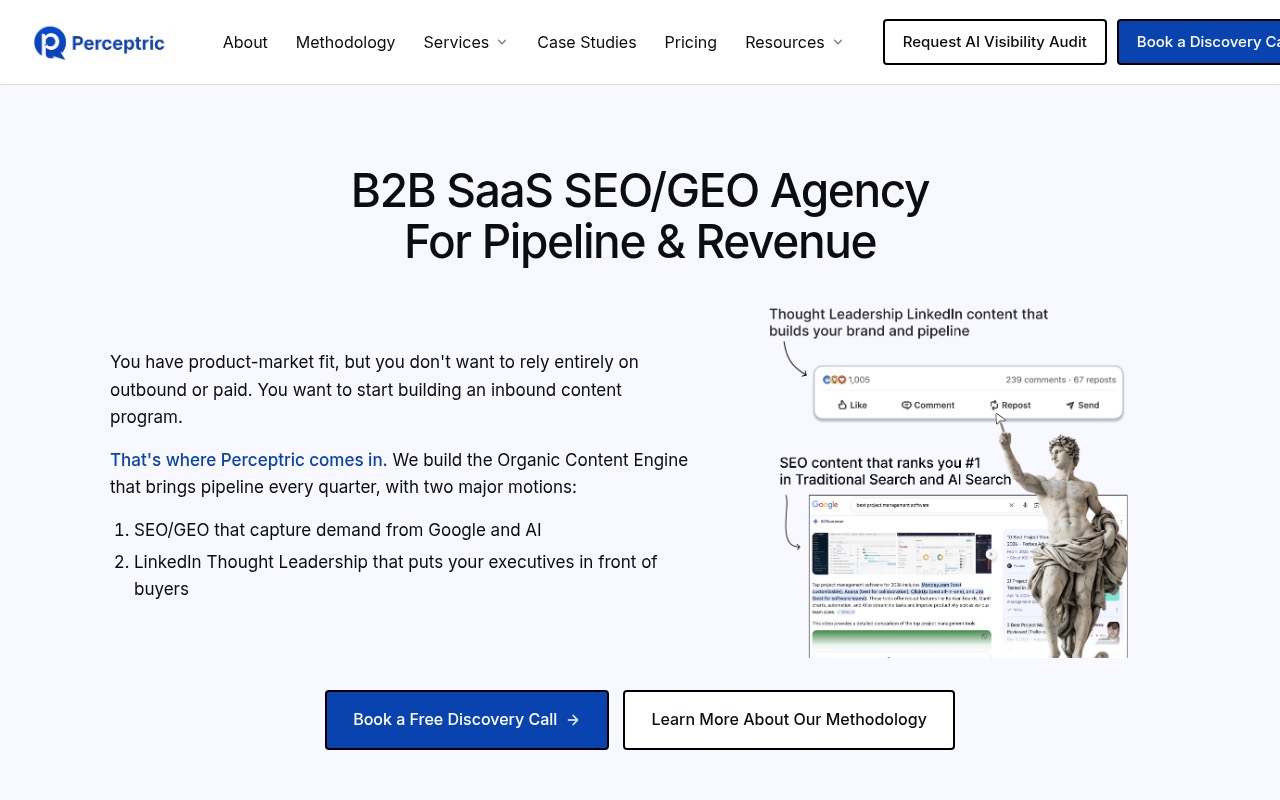 Perceptric homepage