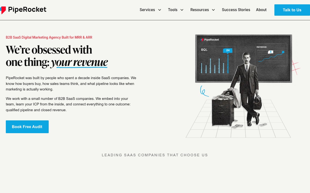 PipeRocket Digital homepage