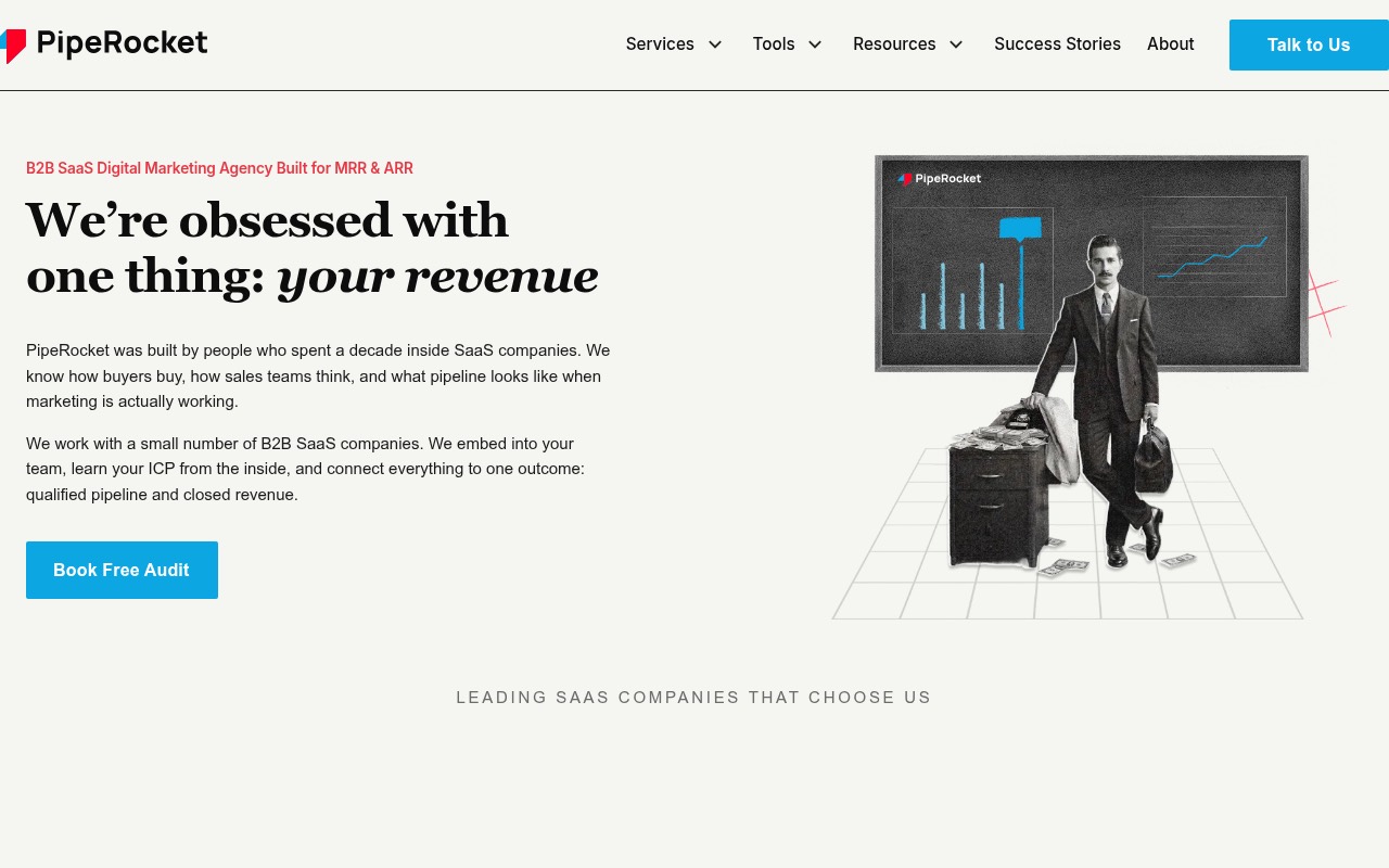 PipeRocket Digital homepage