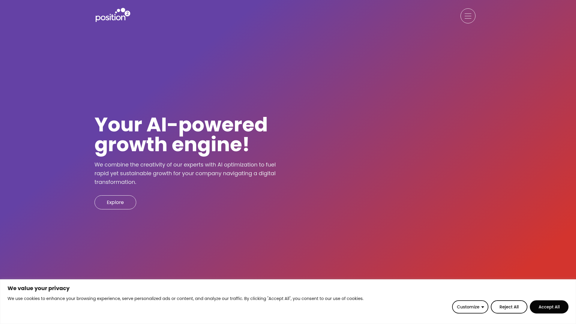 Position2 homepage