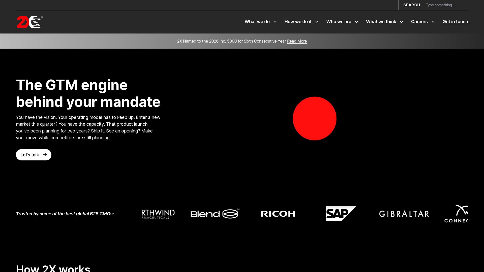 Intelligent Demand homepage