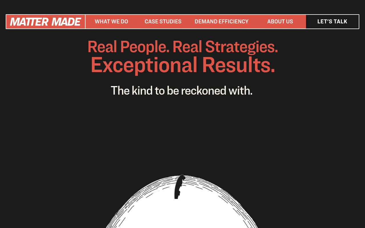 Matter Made homepage