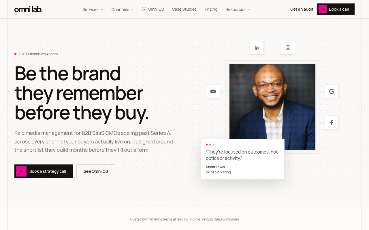 Omni Lab homepage