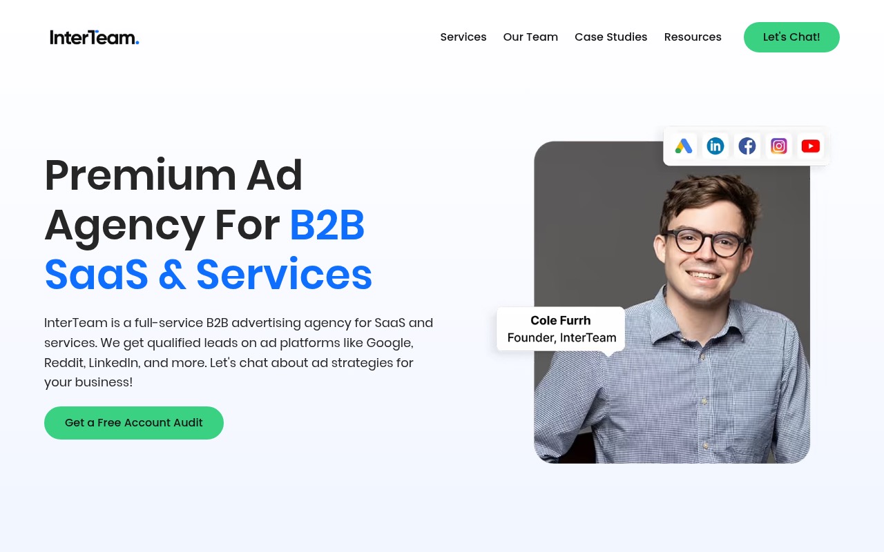 InterTeam homepage