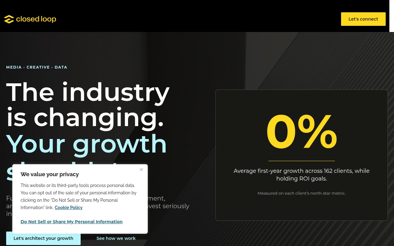 Closed Loop homepage
